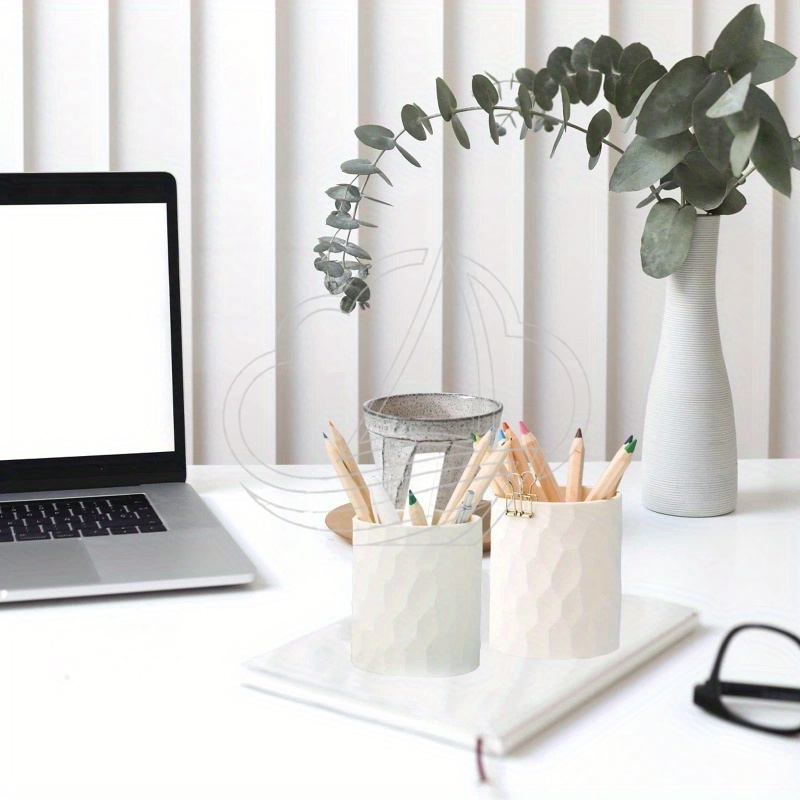 White Silicone Pen Holder Desk - Pen Holder Organizer review and price