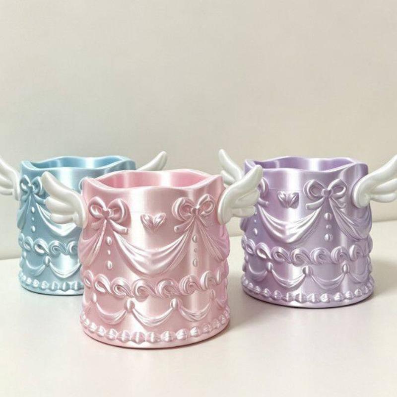 * 1Pcs Silk Texture Girl Luxur - Pen Holder Organizer review and price