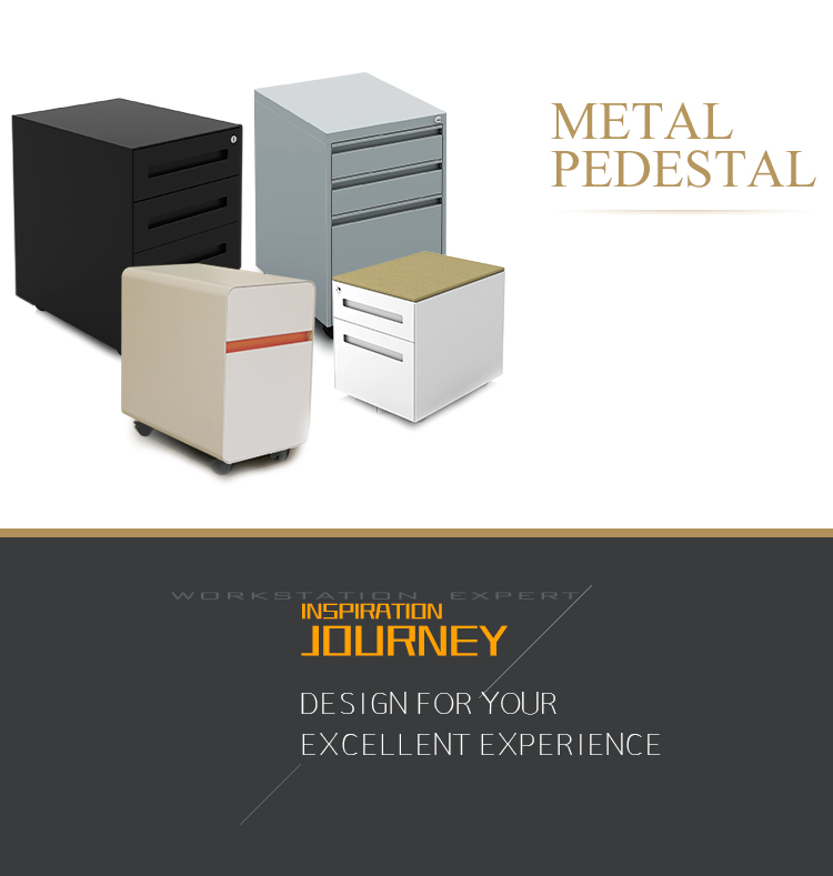 Modern Mobile Metal Pedestal w - Drawer Pedestal Cabinet review and price