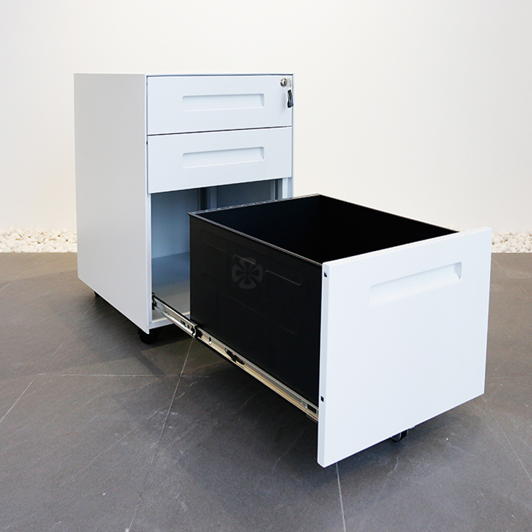 Modern Mobile Metal Pedestal w - Drawer Pedestal Cabinet review and price