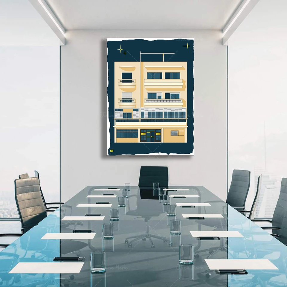Bauhaus Tel Aviv Print Modern  - Home Office York review and price