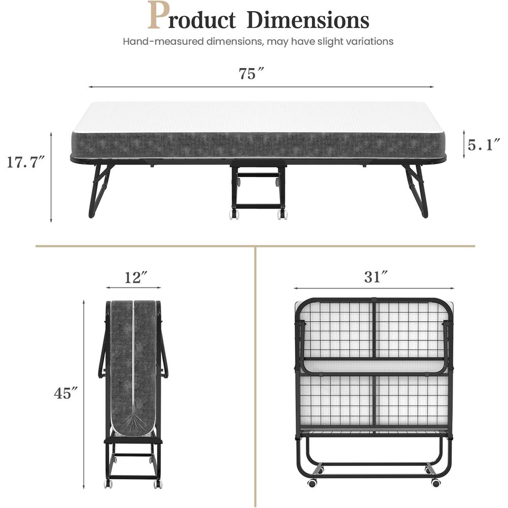 Durable Rollaway Bed with Memo - Home Office Furniture review and price