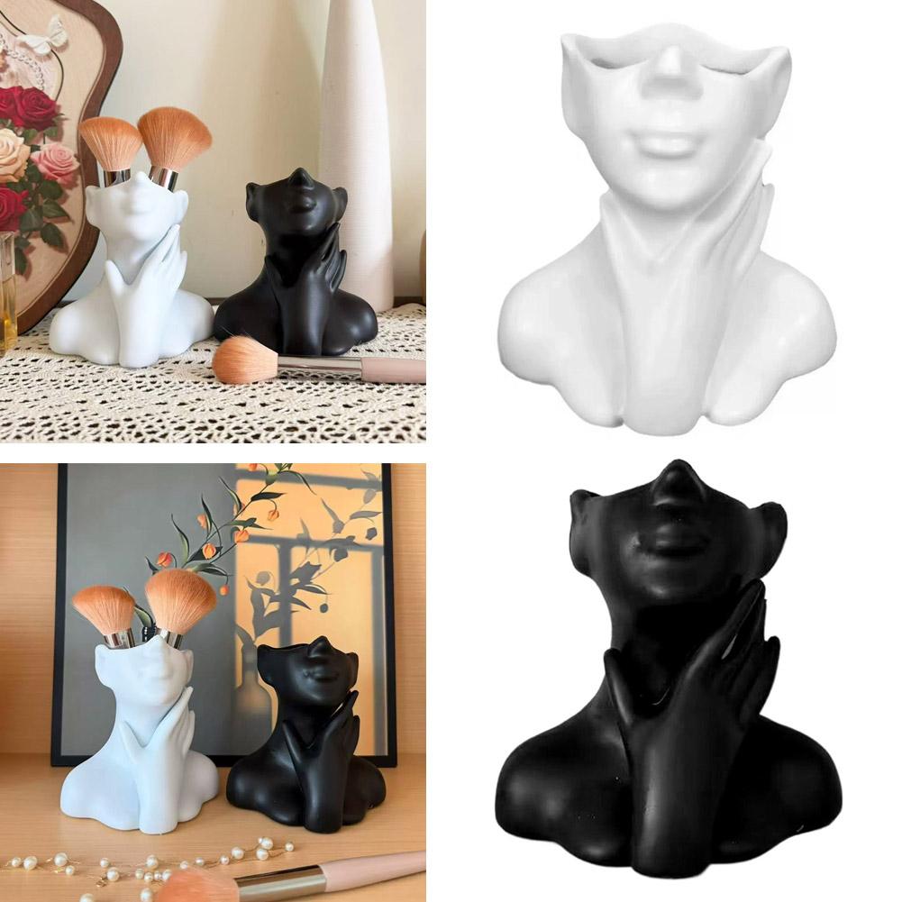 Female Bust Figurine Vase Make - Pen Holder Organizer review and price
