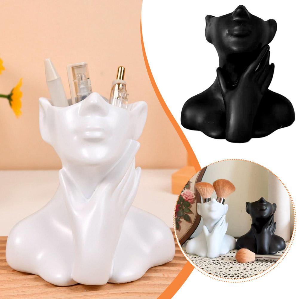 Female Bust Figurine Vase Make - Pen Holder Organizer review and price