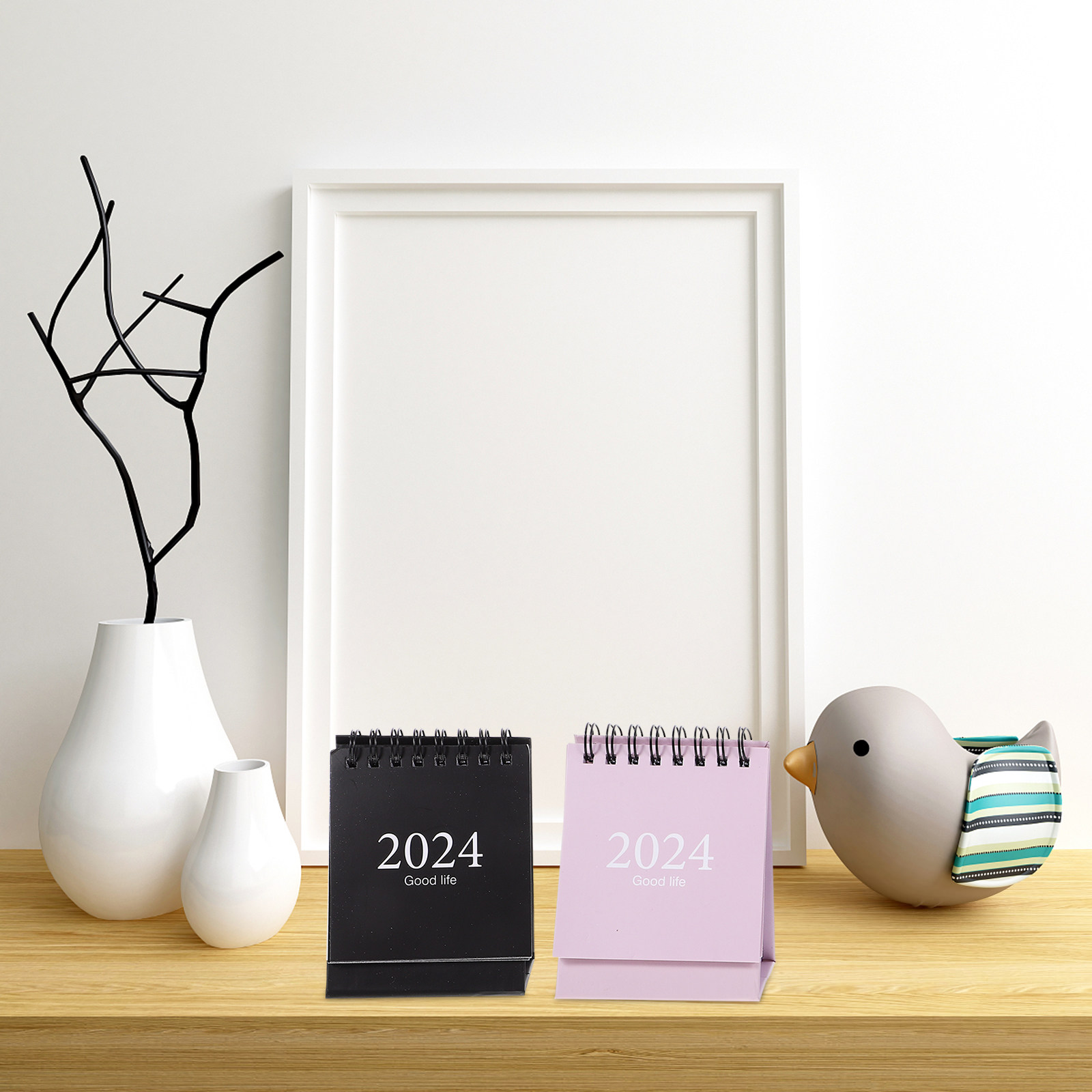 6Pcs Mini Spiral Desk Calendar - Home Office 2024 review and price